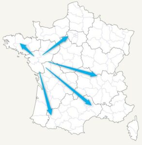 Une intervention de DSI sur la france entière.